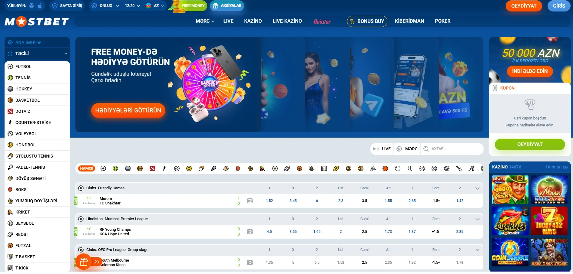 Mostbet Yukle Android üçün APK faylı