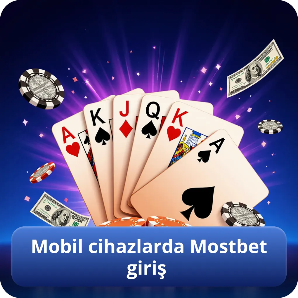 Mobil cihazlarda Mostbet giriş