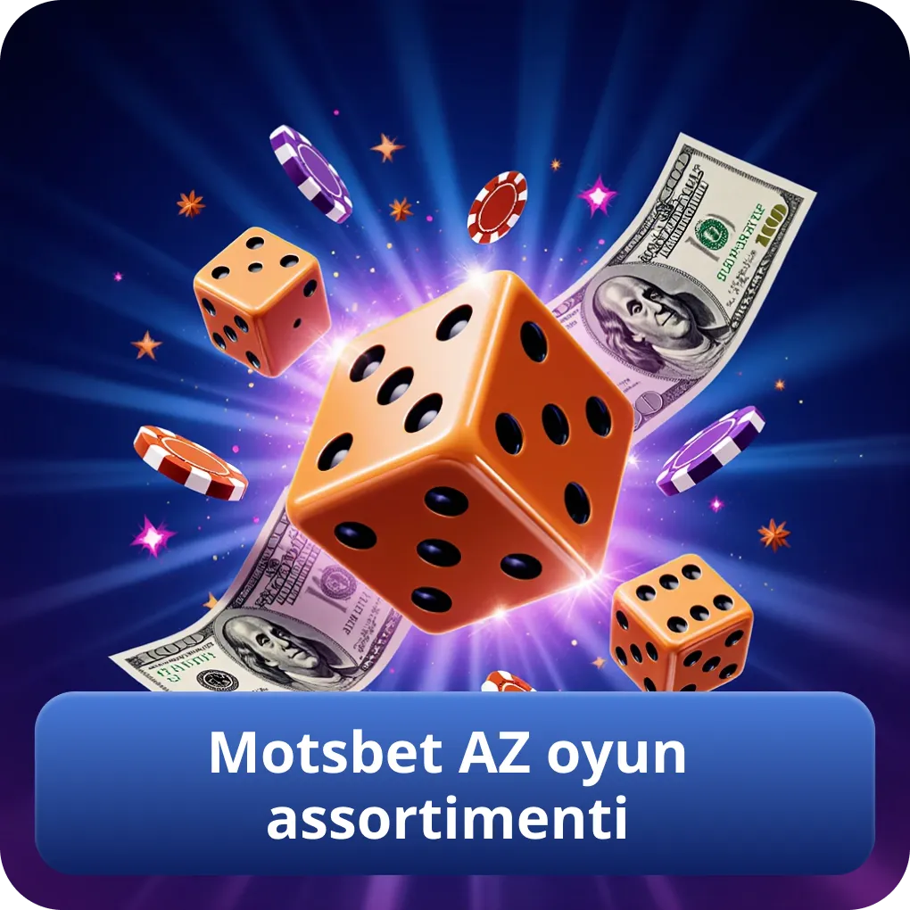 Motsbet AZ oyun assortimenti