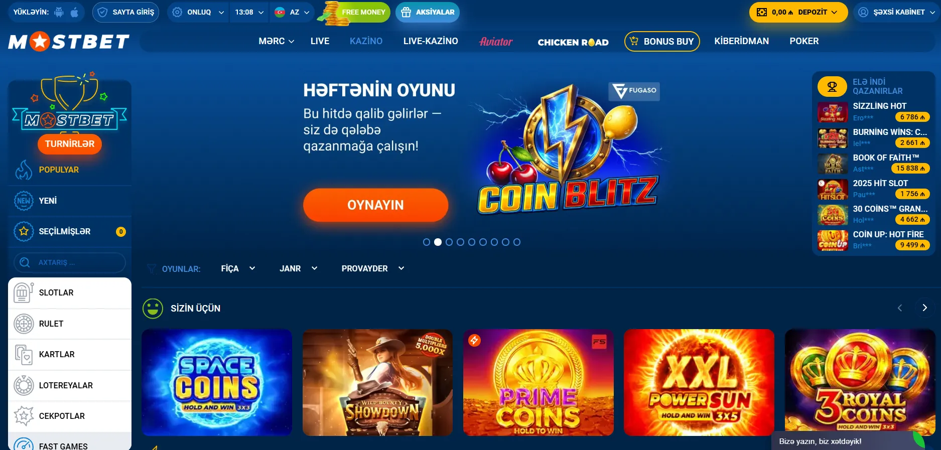 Mobil cihazlarda Mostbet giriş